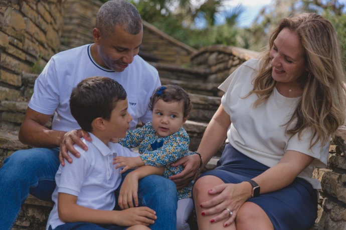 famille nature beauté sourire